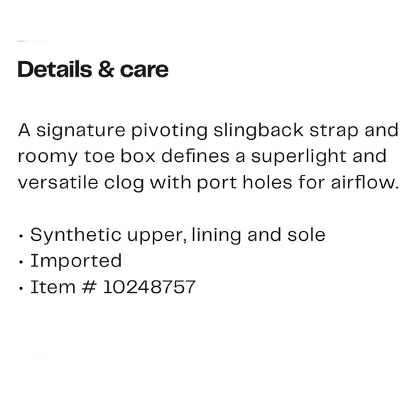 Crocs Baya Platform Glitter Clogs Black With Black Glitter Women’s Size 11 - Picture 13 of 13